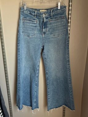 Madewell Flared Wide-Leg Jeans size women’s 29
